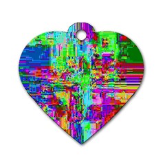 Compression Pattern Generator Dog Tag Heart (one Side) by Nexatart