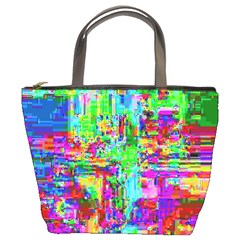 Compression Pattern Generator Bucket Bags by Nexatart