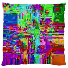 Compression Pattern Generator Large Cushion Case (two Sides) by Nexatart