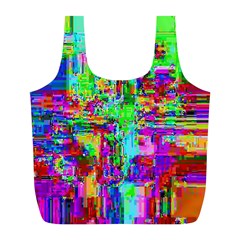 Compression Pattern Generator Full Print Recycle Bags (l)  by Nexatart