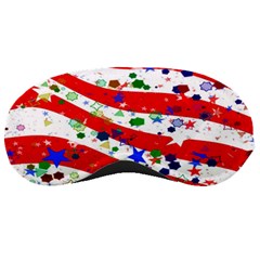 Confetti Star Parade Usa Lines Sleeping Masks by Nexatart