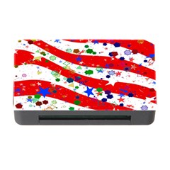 Confetti Star Parade Usa Lines Memory Card Reader With Cf by Nexatart