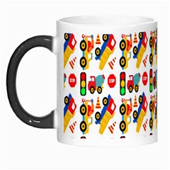 Construction Pattern Background Morph Mugs by Nexatart