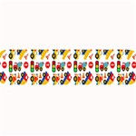 Construction Pattern Background Large Bar Mats 32 x8.5  Bar Mat