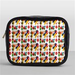 Construction Pattern Background Mini Toiletries Bags Front