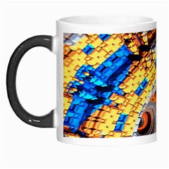 Complex Fractal Chaos Grid Clock Morph Mugs by Nexatart