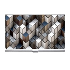 Cube Design Background Modern Business Card Holders by Nexatart