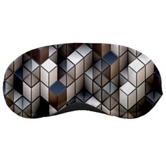 Cube Design Background Modern Sleeping Masks by Nexatart