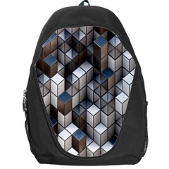 Cube Design Background Modern Backpack Bag by Nexatart