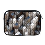 Cube Design Background Modern Apple MacBook Pro 17  Zipper Case Front