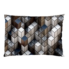 Cube Design Background Modern Pillow Case by Nexatart