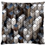 Cube Design Background Modern Standard Flano Cushion Case (One Side) Front