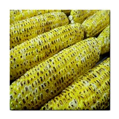 Corn Grilled Corn Cob Maize Cob Tile Coasters by Nexatart