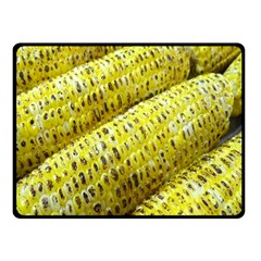 Corn Grilled Corn Cob Maize Cob Fleece Blanket (small) by Nexatart