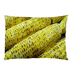 Corn Grilled Corn Cob Maize Cob Pillow Case (two Sides) by Nexatart