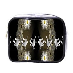 Daisy Bird  Mini Toiletries Bags by Nexatart