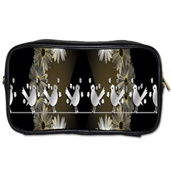 Daisy Bird  Toiletries Bags 2-side by Nexatart