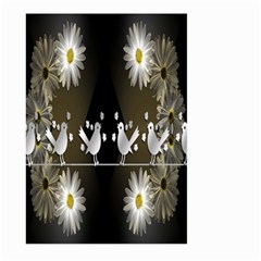 Daisy Bird  Large Garden Flag (two Sides) by Nexatart