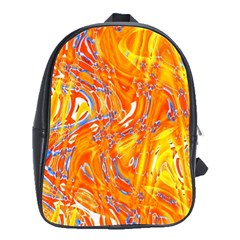 Crazy Patterns In Yellow School Bags(large) 