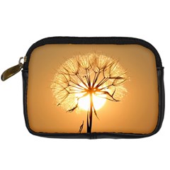 Dandelion Sun Dew Water Plants Digital Camera Cases by Nexatart