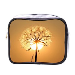 Dandelion Sun Dew Water Plants Mini Toiletries Bags by Nexatart