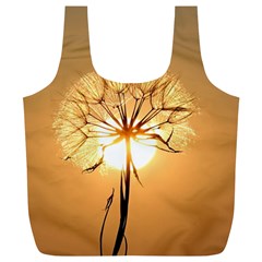 Dandelion Sun Dew Water Plants Full Print Recycle Bags (l)  by Nexatart