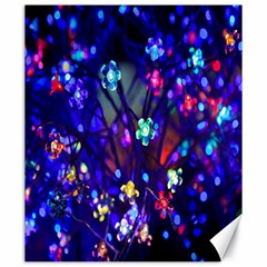 Decorative Flower Shaped Led Lights Canvas 20  x 24  