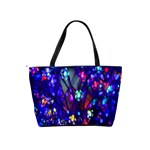 Decorative Flower Shaped Led Lights Shoulder Handbags Back