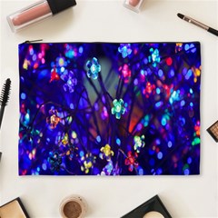 Decorative Flower Shaped Led Lights Cosmetic Bag (XL)