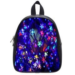 Decorative Flower Shaped Led Lights School Bags (Small) 