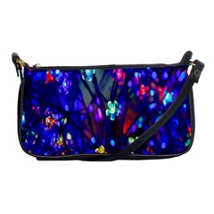 Decorative Flower Shaped Led Lights Shoulder Clutch Bags