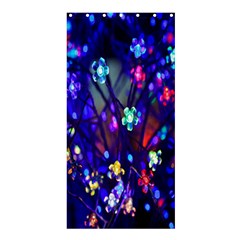 Decorative Flower Shaped Led Lights Shower Curtain 36  x 72  (Stall) 