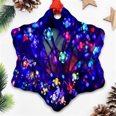 Decorative Flower Shaped Led Lights Ornament (Snowflake)