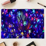 Decorative Flower Shaped Led Lights Cosmetic Bag (XXL)  Front