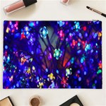 Decorative Flower Shaped Led Lights Cosmetic Bag (XXL)  Back