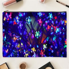 Decorative Flower Shaped Led Lights Cosmetic Bag (XXXL) 