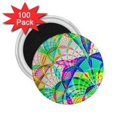 Design Background Concept Fractal 2 25  Magnets (100 Pack)  by Nexatart