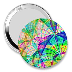 Design Background Concept Fractal 3  Handbag Mirrors by Nexatart