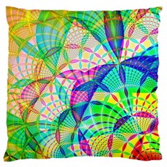 Design Background Concept Fractal Standard Flano Cushion Case (one Side) by Nexatart