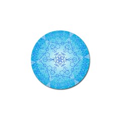 Design Winter Snowflake Decoration Golf Ball Marker by Nexatart