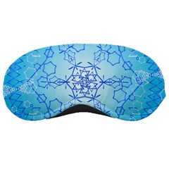 Design Winter Snowflake Decoration Sleeping Masks by Nexatart