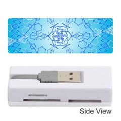 Design Winter Snowflake Decoration Memory Card Reader (stick)  by Nexatart