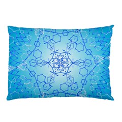 Design Winter Snowflake Decoration Pillow Case (two Sides) by Nexatart