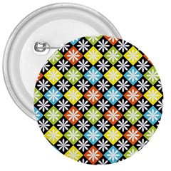 Diamonds Argyle Pattern 3  Buttons