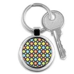 Diamonds Argyle Pattern Key Chains (round) 