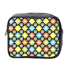 Diamonds Argyle Pattern Mini Toiletries Bag 2-side