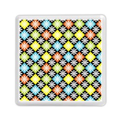 Diamonds Argyle Pattern Memory Card Reader (square)  by Nexatart