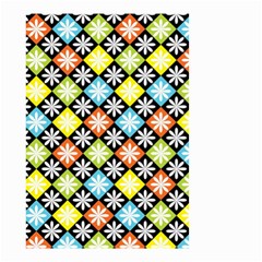 Diamonds Argyle Pattern Small Garden Flag (two Sides) by Nexatart