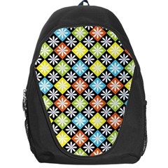 Diamonds Argyle Pattern Backpack Bag