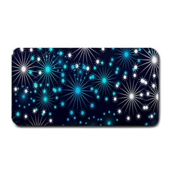 Digitally Created Snowflake Pattern Medium Bar Mats by Nexatart